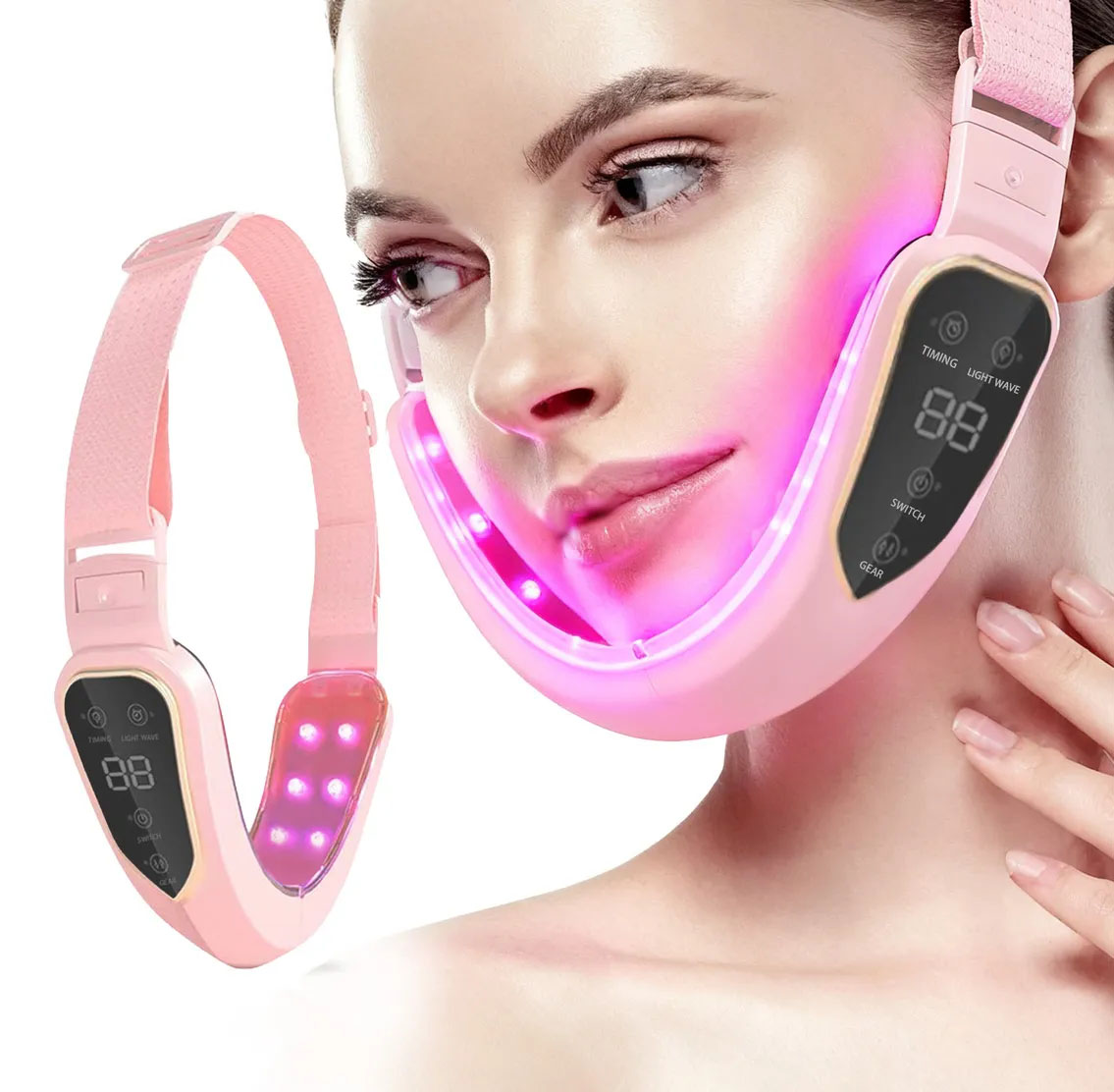 Perfilador Rostro Masajeador facial LED